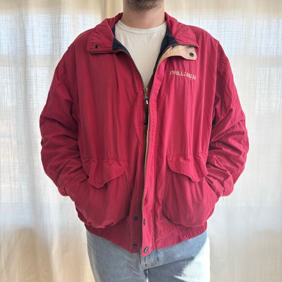 90s Vintage Cutter & Buck Jacket Mens XL Golf Windbreaker Winter Coat - Picture 1 of 9